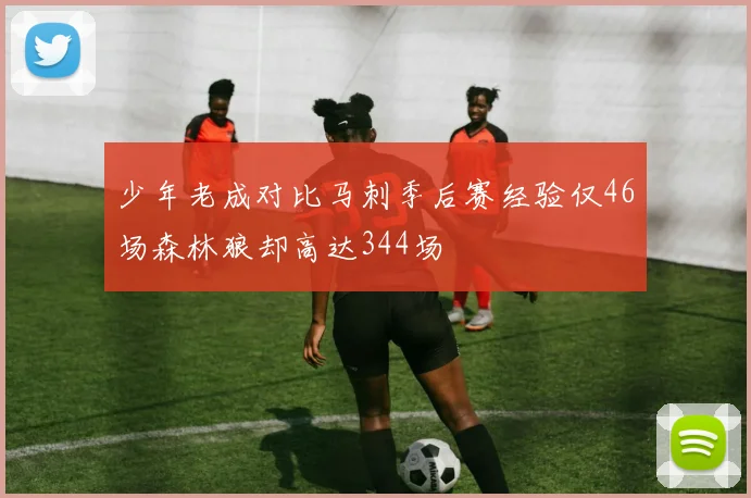 少年老成对比马刺季后赛经验仅46场森林狼却高达344场